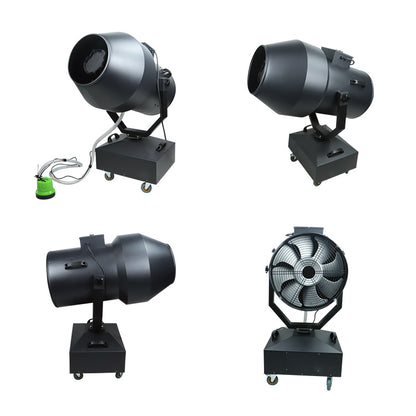 3000w Playground Cannon Party Pool Spray Moving Head Jet Foam Machine