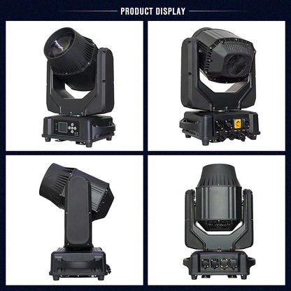 Outdoor Waterproof IP65 200W DMX512 LED Beam Moving Head Light