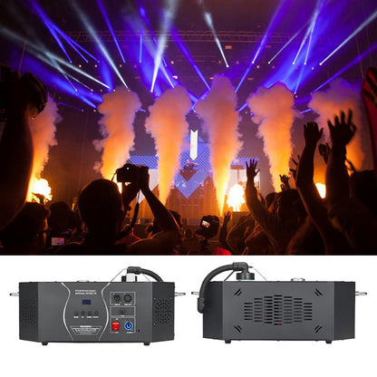 Stage Effect 3000W DMX Vertical Stop Gas Column LED Fog Smoke Sprayer Jet Machine