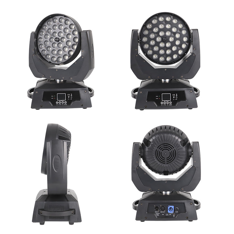 36pcs DMX512 Zoom Wash LED Moving Head Light