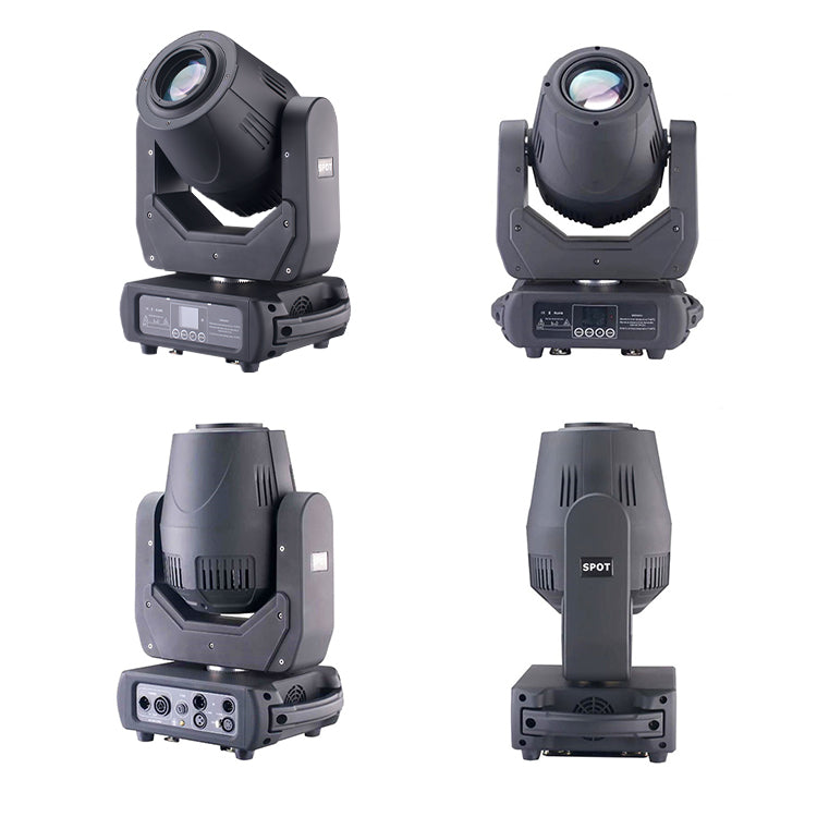 150W DMX512 LED Gobo Spot Moving Head Light With Halo Ring