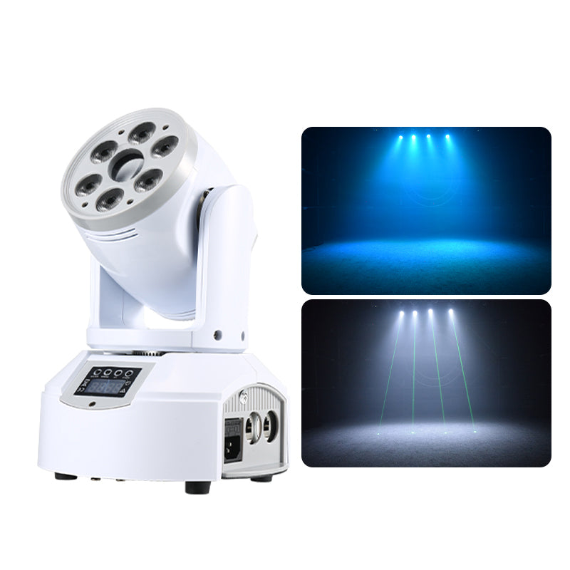 Gemini Mini LED Wash Laser 2in1 Moving Head Light