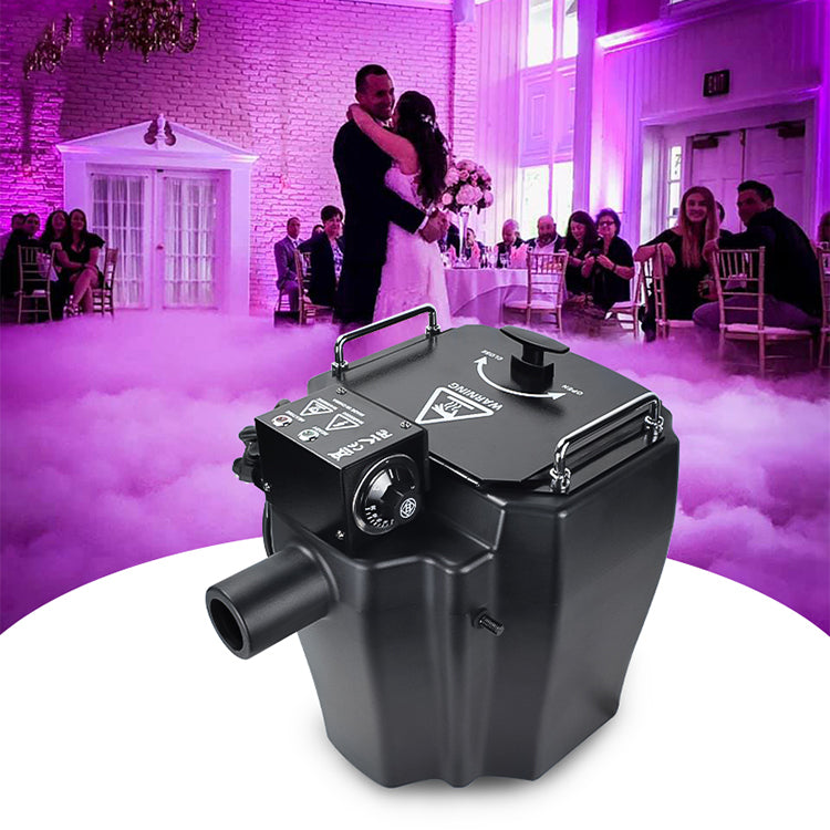 Professional 3500W Low Lying Cloud Ground Co2 Dry Ice Smoke Fog Machine