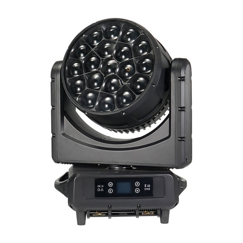 Waterproof IP65 Outdoor DMX 19*40W RGBW 4 In 1 Zoom LED Wash Moving Head Light