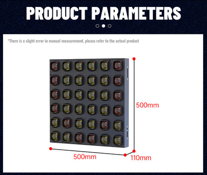 36x15W RGBW DMX Bar Background Panel Led Matrix Light