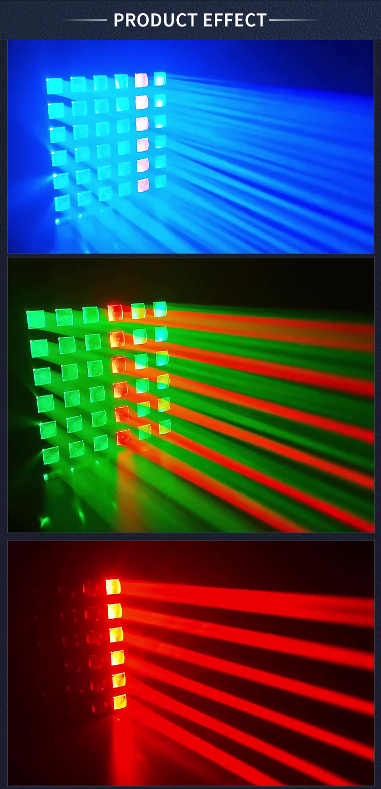 36x15W RGBW DMX Bar Background Panel Led Matrix Light